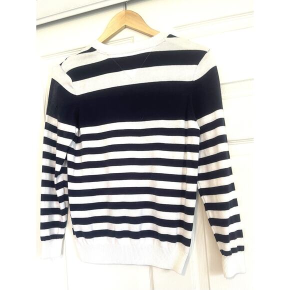 Tommy Hilfiger Red White Blue Knit Cardigan Sweater | Womens Size Medium - Picture 5 of 5
